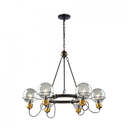 Lustre Martina à 6 lumières | Lustre Martina à 6 ampoules | D06HCTMF