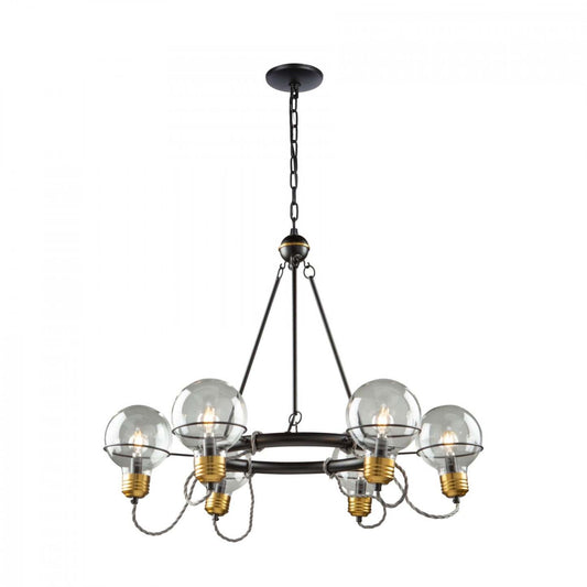 Lustre Martina à 6 lumières | Lustre Martina à 6 ampoules | D06HCTMF