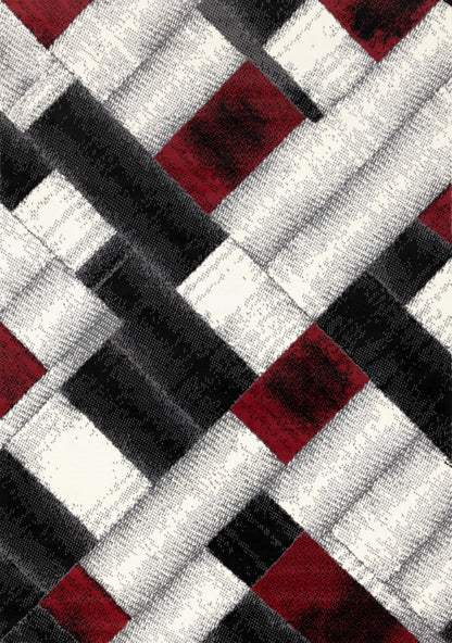 Florence Rectangles Area Rug - 4'7 x 6'7|Tapis Florence à motifs de rectangles - 4 pi 7 po x 6 pi 7 po