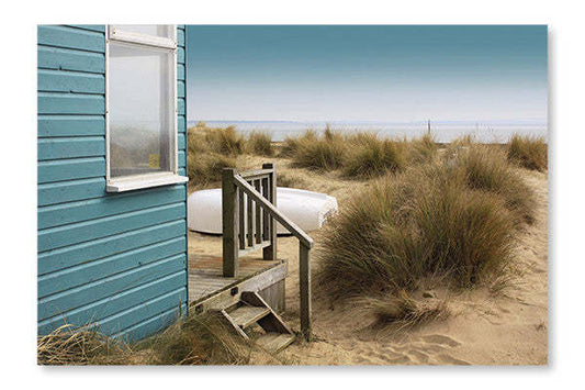 Cadre mural et panneau en tissu « Vacances à la plage » 28 x 42 po | Beach Holiday 28 po x 42 po : Cadre d'art mural et panneau de tissu | D44G6BN3