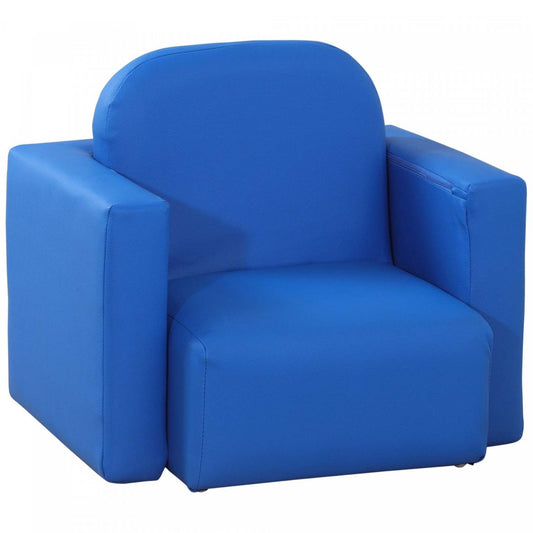 Qaba 2 En 1 Ensemble De Canapé Pour Enfants, Canapé Pour Tout-Petit Avec Table Et Chaise, Fauteuil Pour Bébé Pour 3-9 Ans|Qaba Fauteuil Enfant Ensemble Chaise Table 2 En 1 Ensemble De Tables Et De Chaises Multifonctionnell
