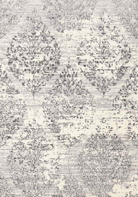 Florence Elegant Damask Indoor Area Rug - 4'7 x 6'7|Tapis d'intérieur Florence à motif damassé élégant - 4 pi 7 po x 6 pi 7 po