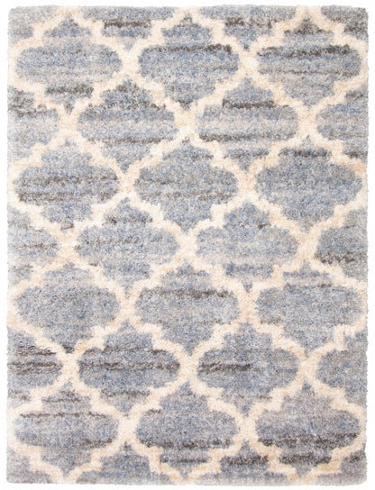 Tapis Dimity gris/bleu clair - 2,39 m x 3,10 m | D86FVDE7
