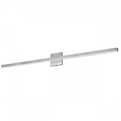 Dainolite Arandel Vanity Light 36w LED Chrome Poli Givré Acrylique Diffuseur Lampe|Lumière de coiffeuse Arandel de Dainolite en acrylique givré qui diffuse la lumière, avec fini chromé poli et ampoule à DEL de 36 W