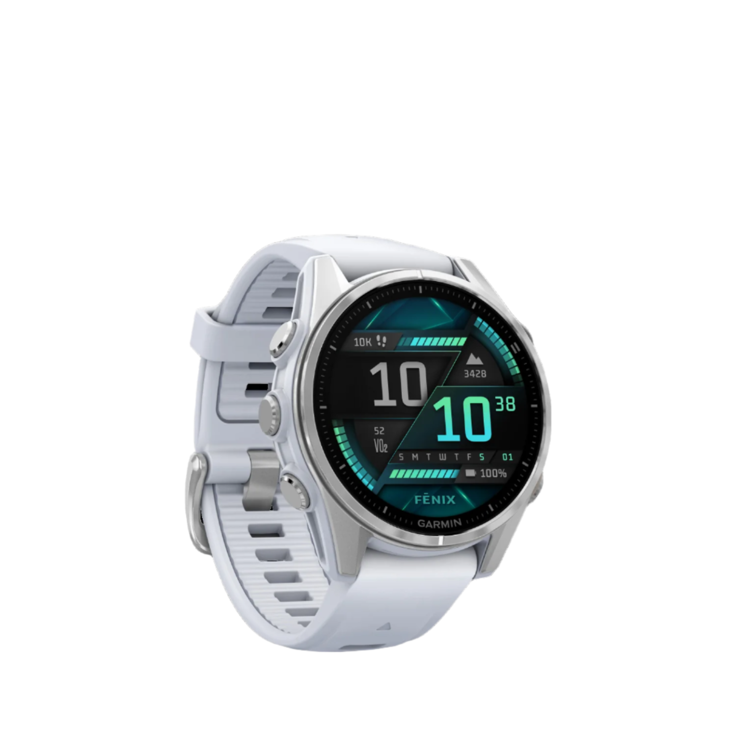 Garmin Fēnix 8 Amoled Smartwatch 43mm - Gps, Compas, Gyroscope Et Altimètre Barométrique Argent | Montre Connectée Garmin Fēnix 8 Amoled 43mm - Gps, Boussole, Gyroscope Et Altimètre Barométrique