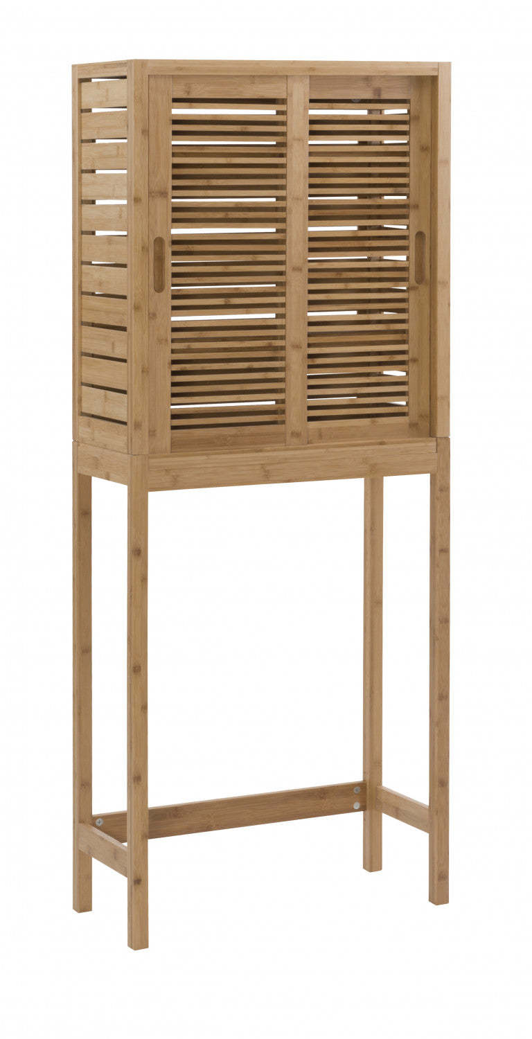 Bracken Bamboo Space-Saver Accent Cabinet - Naturel|Armoire décorative à économie d'espace Bracken en bambou - naturel