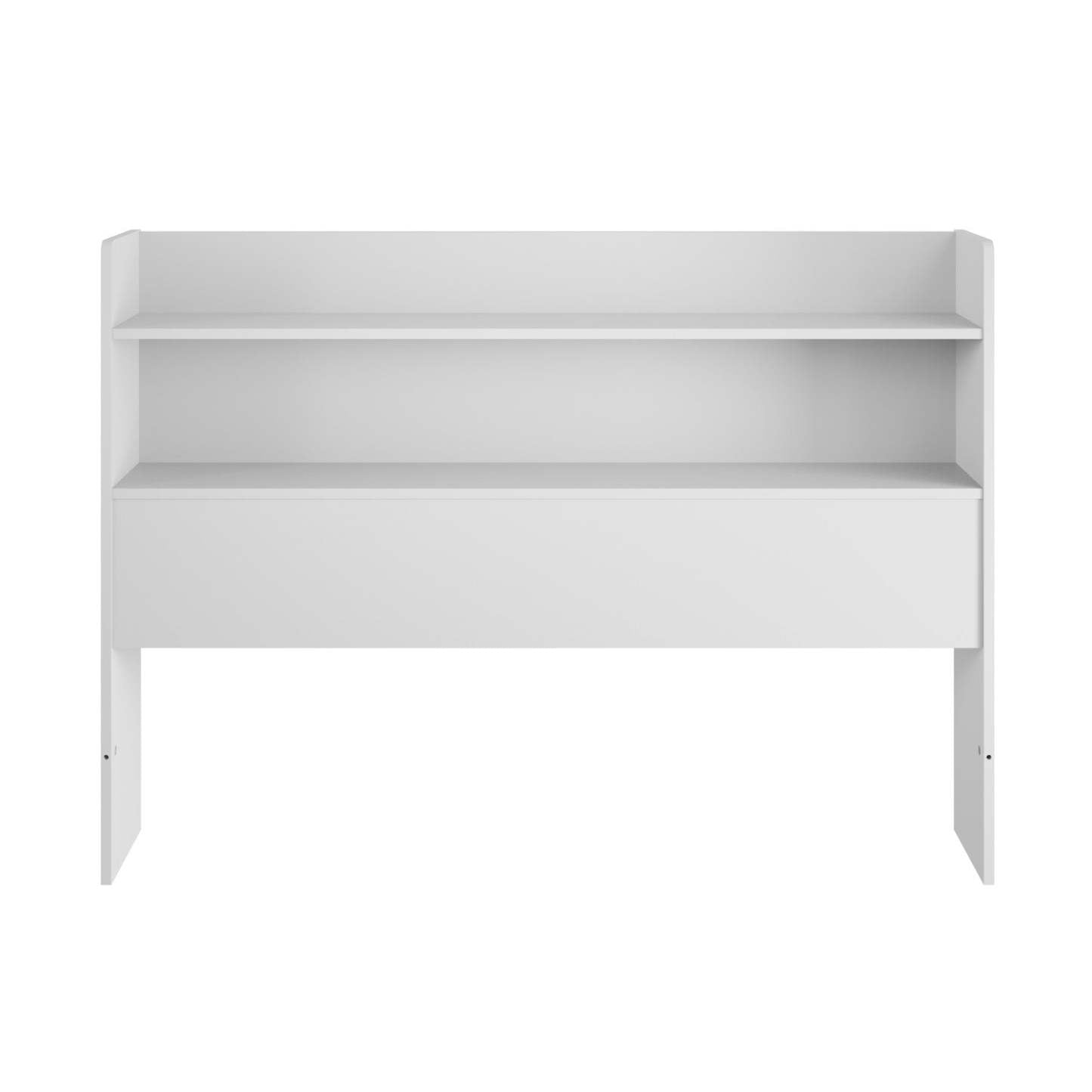 Nordika Hunter Full Bookcase Headboard - White|Tête de lit bibliothèque Hunter Nordika - blanche