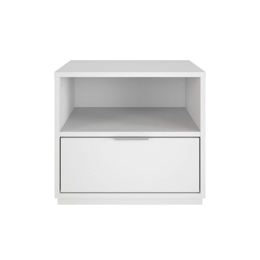 Nordika Hunter Nightstand - Blanc|Table de nuit Hunter Nordika - blanche