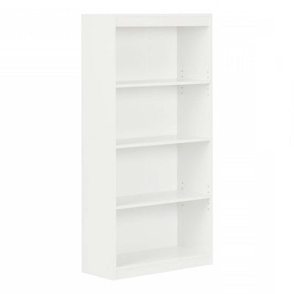 Bibliothèque 4 étagères Axess - Blanc pur|Bibliothèque Axess à 4 tablettes - blanc pur