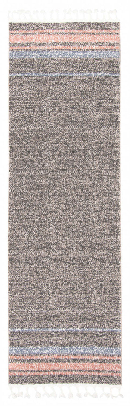 Tapis Vera Earth taupe/ivoire – 2'7 x 8'4| Tapis Vera Terre taupeivoire - 2 pi 7 po x 8 pi 4 po|D86FLUO3