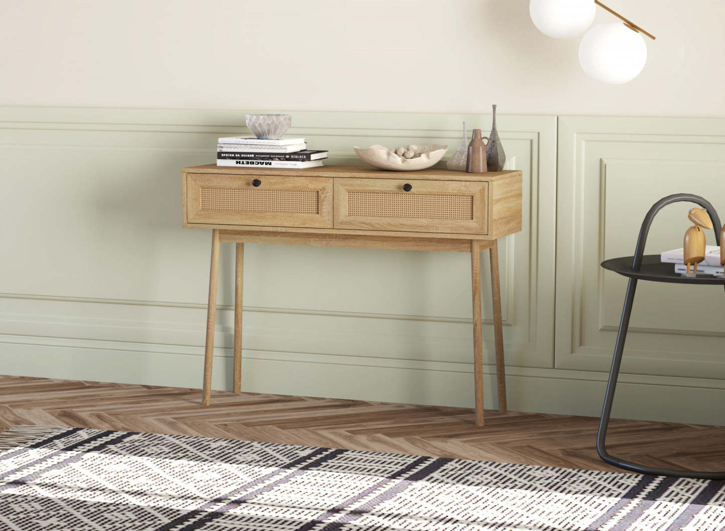 Table console haut de gamme avec tiroirs | Console de qualité supérieure avec tiroirs