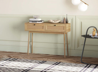 Table console haut de gamme avec tiroirs | Console de qualité supérieure avec tiroirs