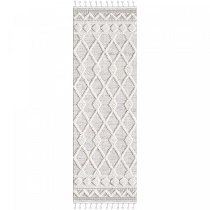 Quinto Rhombus Shag Area Rug - 2'7 x 8'|Carpette à poil long Quinto Rhombus - 2 pi 7 po x 8 pi