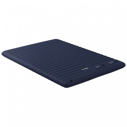 Matelas pneumatique de camping Outsunny, lit double avec pompe à pied et sac de transport