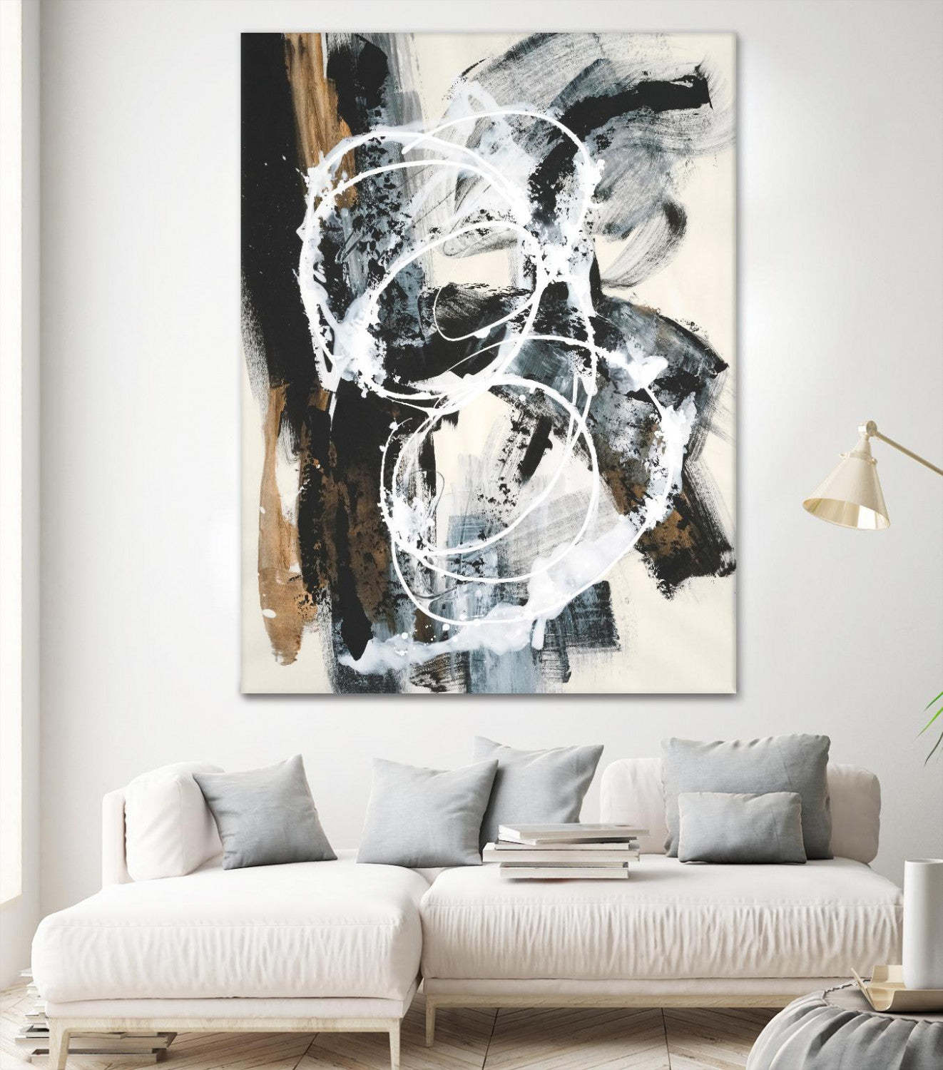 Nature's Winterland Iii Giant Art 72x54 Wall Art|Œuvre d'art murale Giant Art « Nature's Winterland Iii » 72 x 54