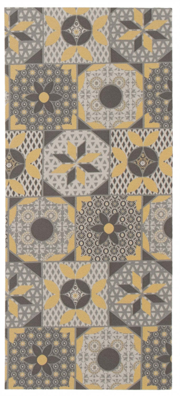 Bellezza Grey 2'2 x 5'0 Area Rug - S of 2|Carpette Bellezza grise 2 pi 2 po x 5 pi 0 po - Ensemble de 2|D21N002S