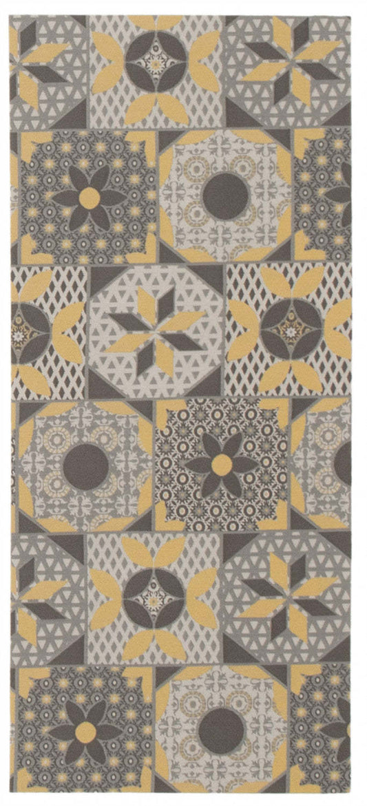 Bellezza Grey 2'2 x 5'0 Area Rug - S of 2|Carpette Bellezza grise 2 pi 2 po x 5 pi 0 po - Ensemble de 2|D21N002S