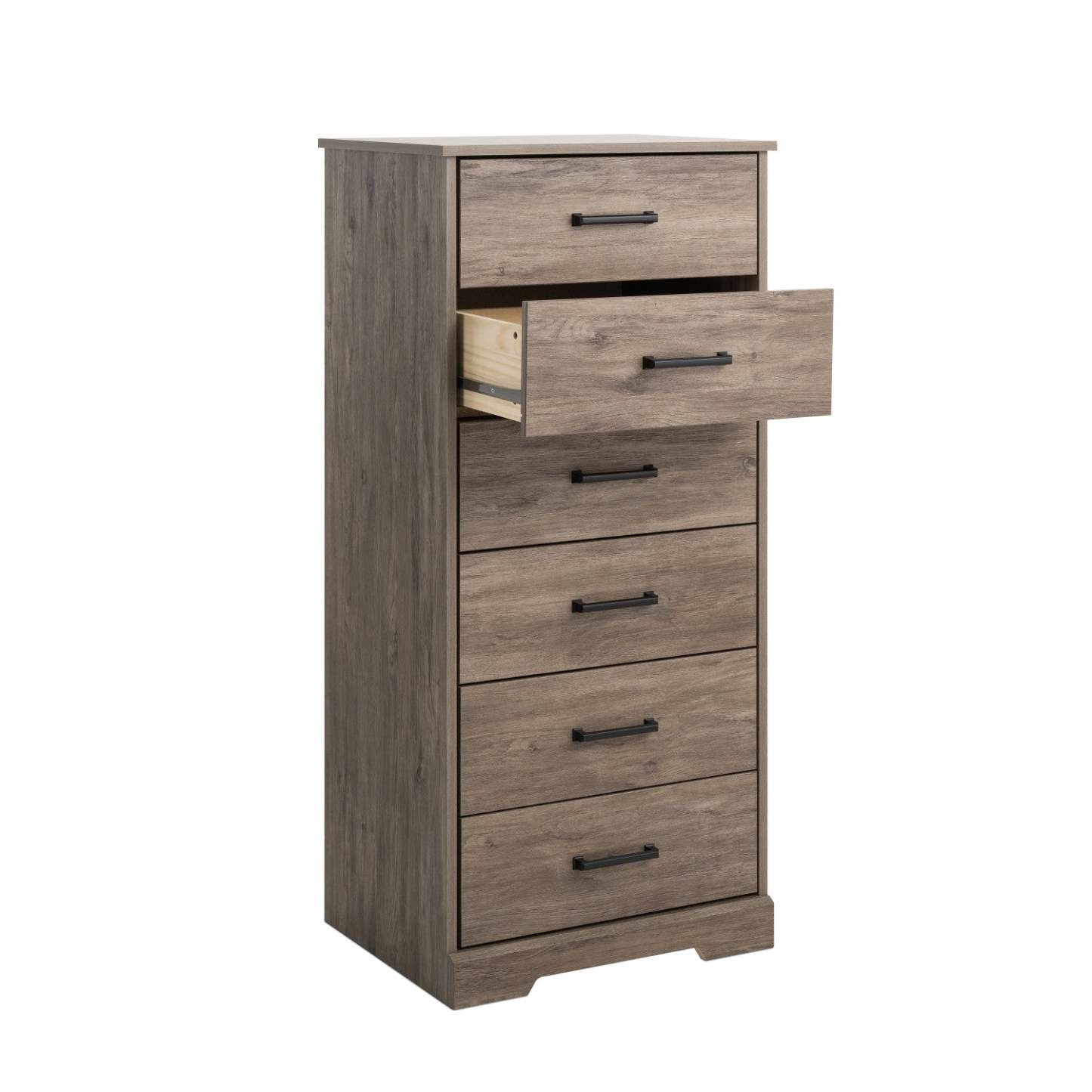 Prepac Rustic Ridge 23.75 6-Drawer Chest - Brown|Commode verticale Rustic Ridge de Prepac de 23,75 po à 6 tiroirs - brune