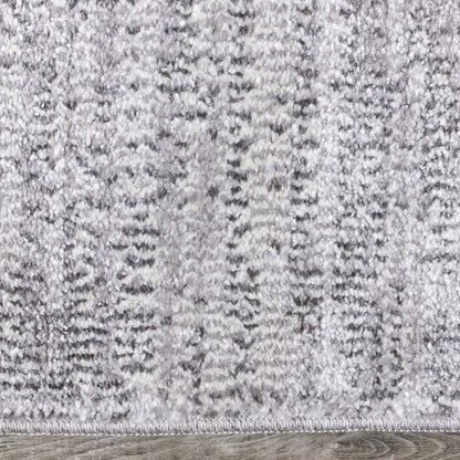 Tapis Eva à motif carrés de vieillis et à franges - 5 pi 3 po x 7 pi 3 po