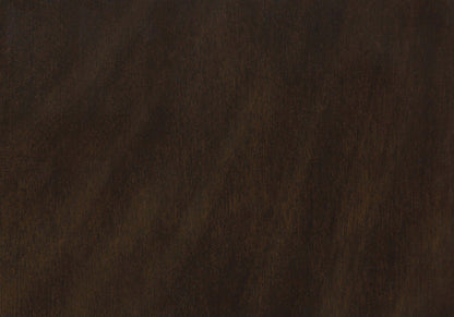 Banc rectangulaire salle à manger couloir entrée brun bois massif noir simili cuir transitionnel|Banc rectangulaire de style transitionnel avec bois massif brun et apparence cuir noir pour la salle à manger, le couloir et l'entrée