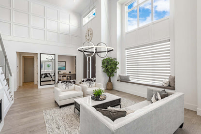 Gemini 32 W LED Black Nickel Flush Mount | Plafonnier affleuré Gemini en nickel noir à DEL de 32 W | D06HHMGV