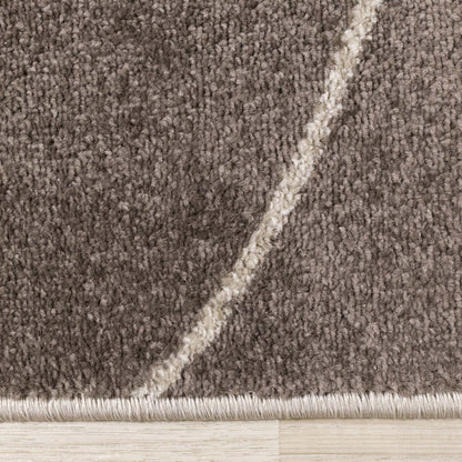 Carpette Charlotte à motif géométrique abstrait - 6 pi 7 po x 9 pi 6 po