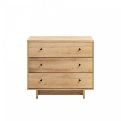 Prepac Finnley 3-Drawer Nightstand - Natural Oak|Table de nuit Finnley de Prepac à 3 tiroirs - chêne naturel