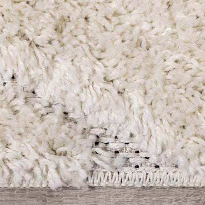 Napa Curves Shag Area Rug - 7'10 x 10'10|Carpette à poil long Napa à motifs de courbes - 7 pi 10 po x 10 pi 10 po