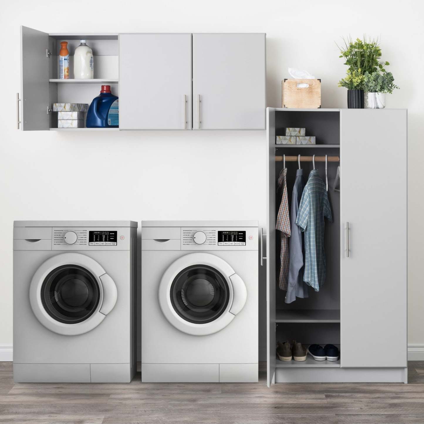 Elite 54 Wall Cabinet - Gris|Armoire murale Elite de 54 po - grise