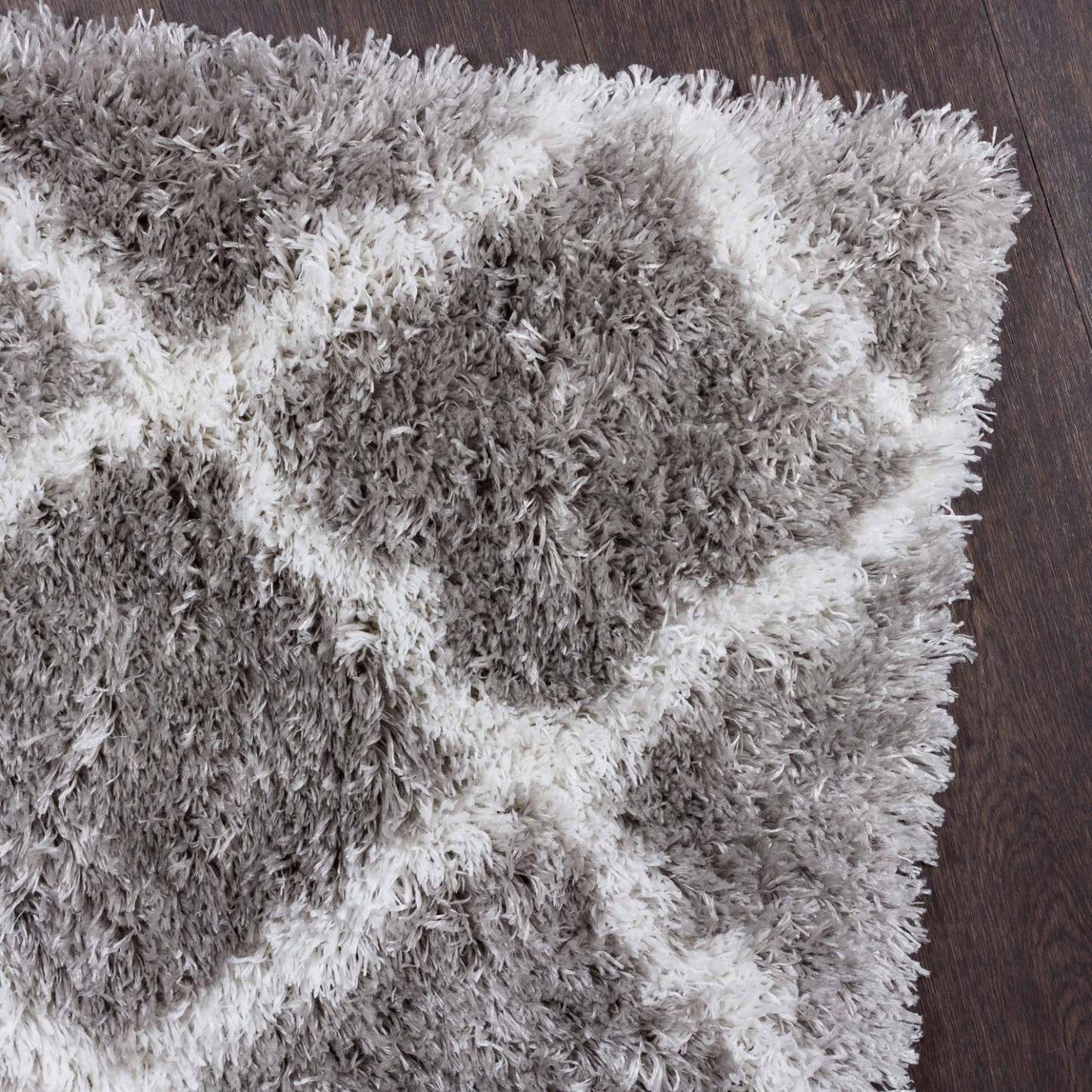 Ker Grey Lat 5x8 Area Rug|Carpette Ker grise à motifs de diamants 5 x 8|D80G9NY7