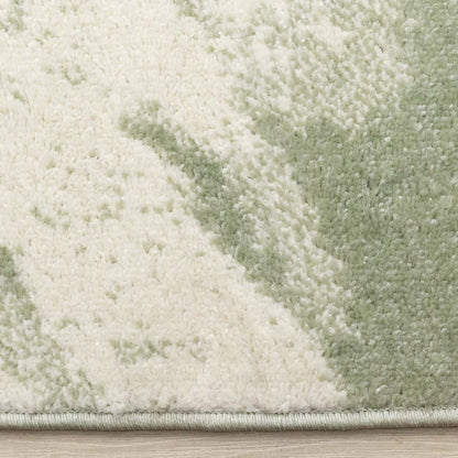 Tapis Ellis Floral Vert Crème - 7'10 x 10'6|Carpette Ellis verte et crème à motif floral - 7 pi 10 po x 10 pi 6 po
