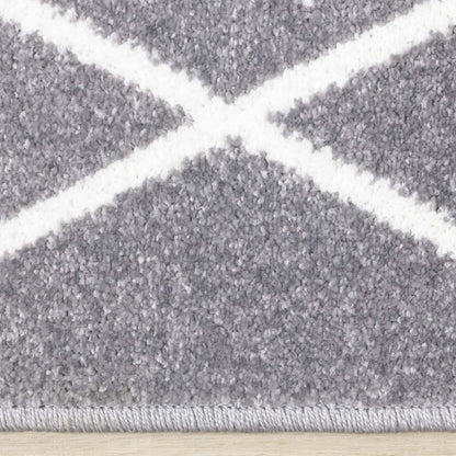 Carpette Covington à motifs de lignes géométriques - 5 pi 3 po x 7 pi 7 po