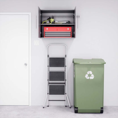 Hangups 30 Upper Storage Cabinet - Light Grey|Armoire supérieure de rangement HangUps de 30 po - gris clair