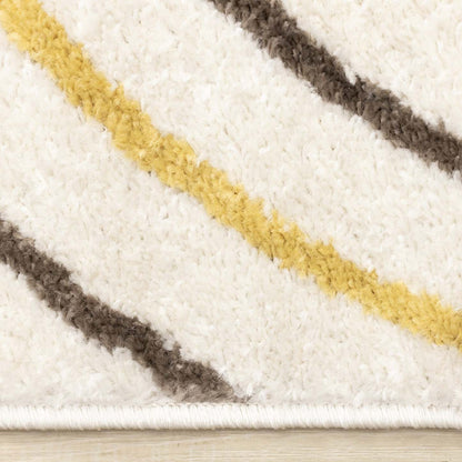 Tapis Marley Multi-Color Double Rainbow Area - 7'10 x 10'6|Carpette Marley multicolore à 2 arcs-en-ciel - 7 pi 10 po x 10 pi 6 po