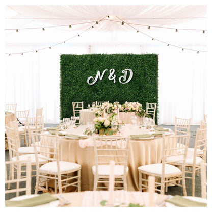 Gardénia artificiel 20x 20 panneau de feuillage 4 pièces | Panneau de feuillage 20 po x 20 po gardénia artificiel 4 pièces | D10HQM49