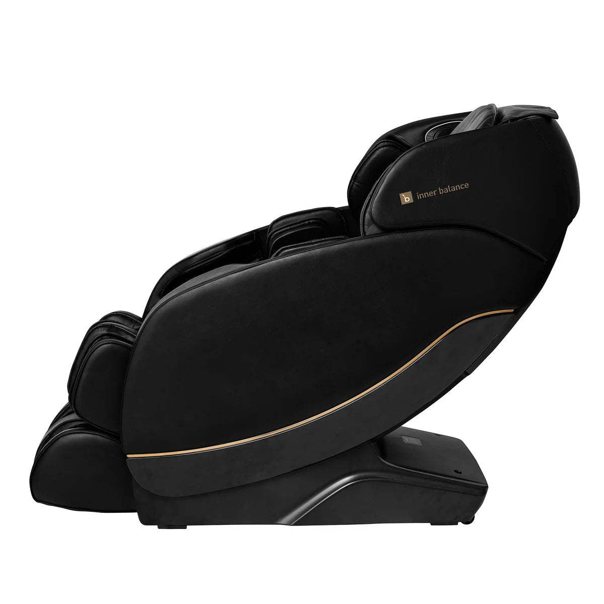 Fauteuil de massage Inner Balance Jin 2.0 avec rail de massage en forme de S et L - noir