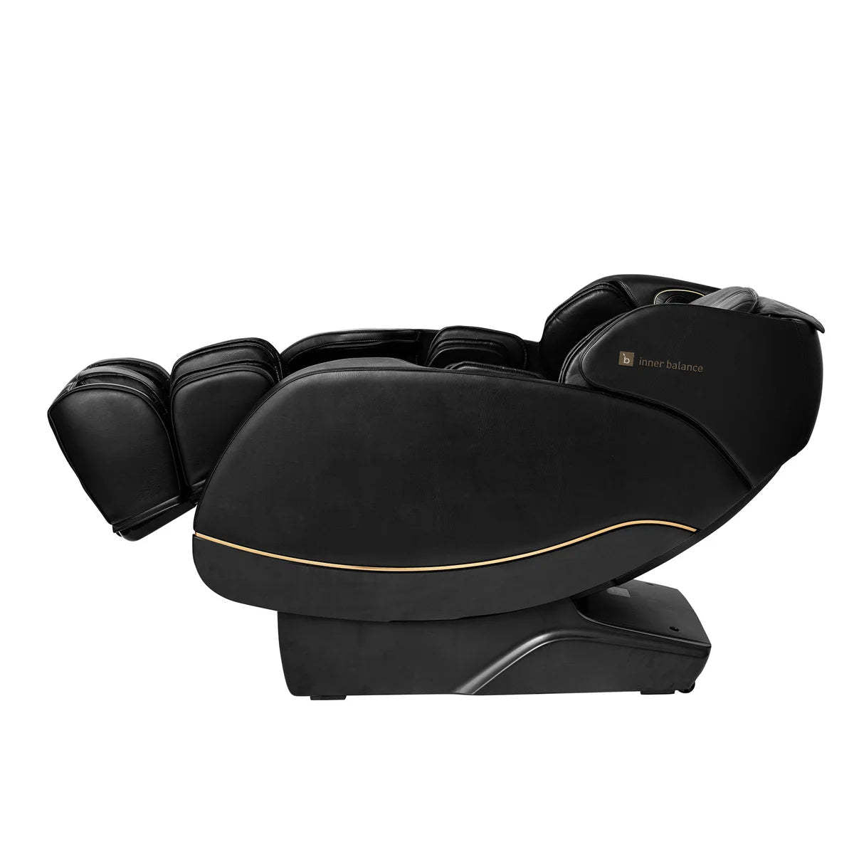 Fauteuil de massage Inner Balance Jin 2.0 avec rail de massage en forme de S et L - noir