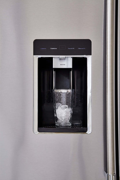 Réfrigérateur KitchenAid de 24 pi³ et de 36 po à portes françaises - acier inoxydable avec finition PrintShield™ - KRFC…