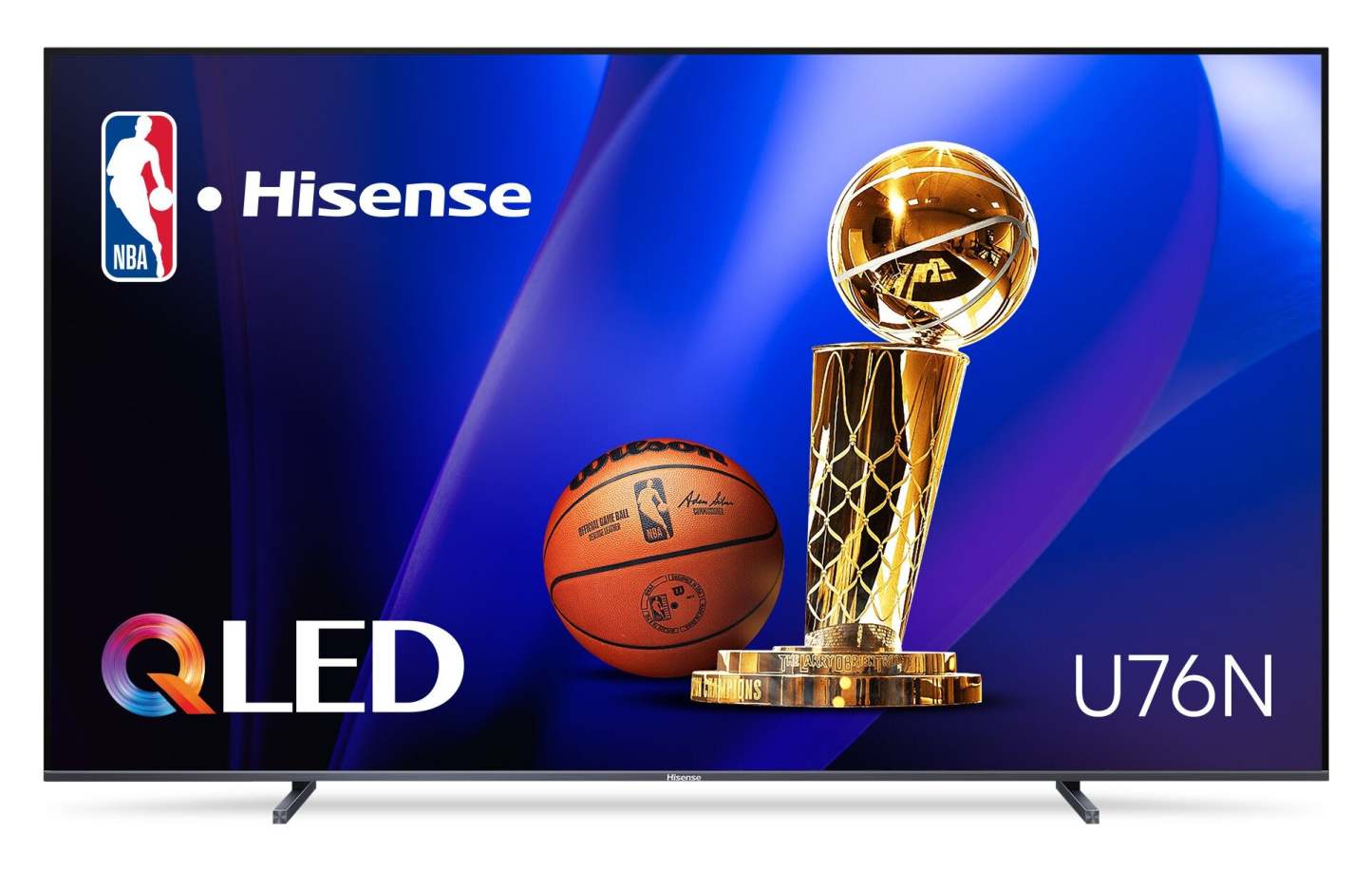 Hisense 100 QLED 4K UHD Quantum Dot HDR10+ 144Hz Google Smart TV (100U76N) | Téléviseur intelligent Hisense QLED UHD 4K de 100 po à 144 Hz avec boîtes quantiques, HDR10+ et Google TVMC (100U76N)