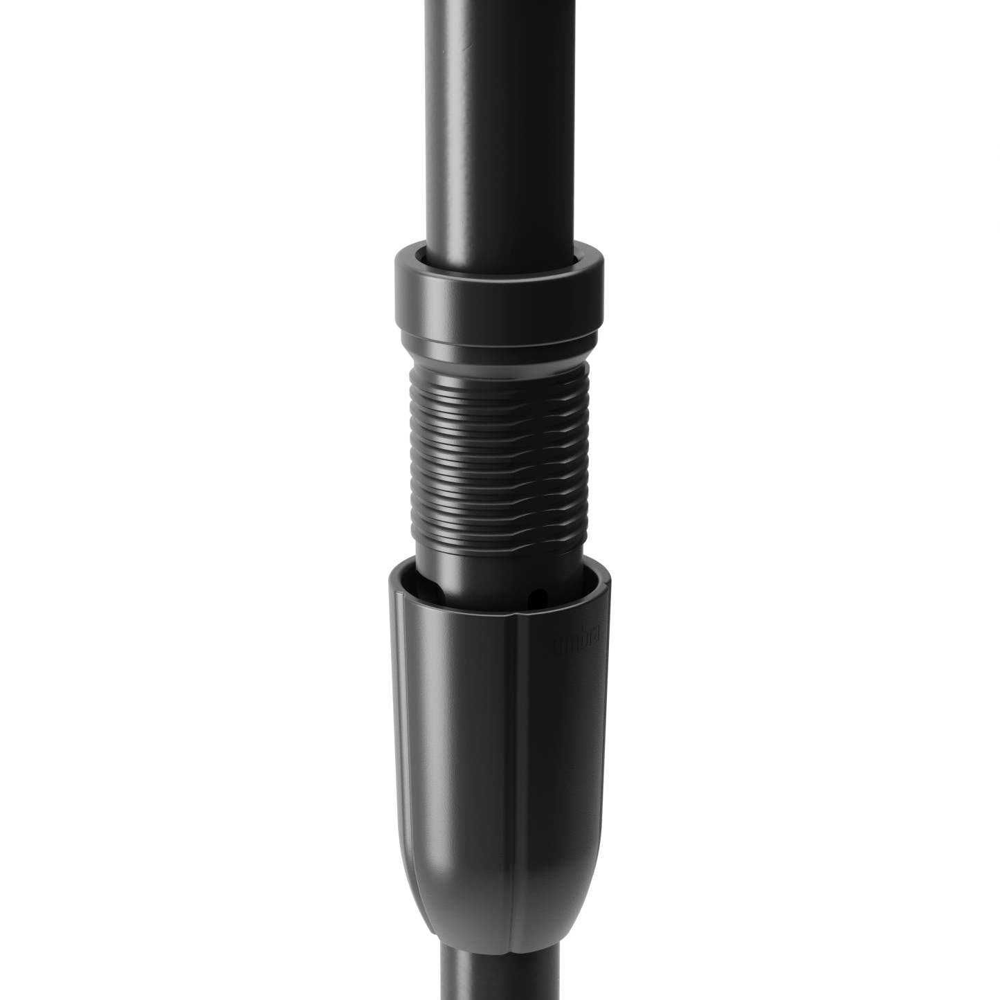 Tringle à rideau extensible et séparateur de pièce Anywhere noir mat d'Umbra - 36-66 | Tringle à rideaux et séparateur de pièce extensible Anywhere de Umbra noir mat - 36 po à 66 po