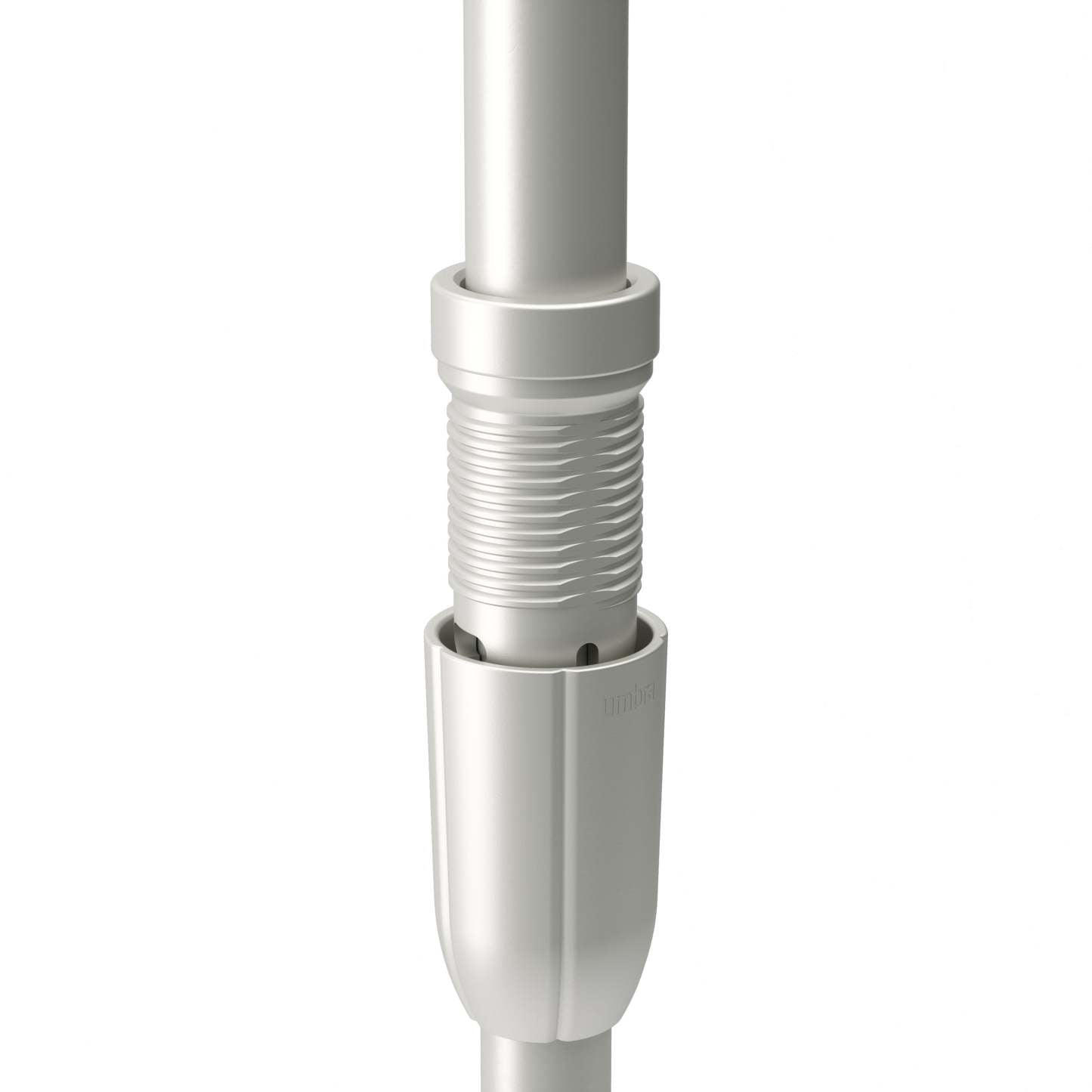 Tringle à rideau extensible et séparateur de pièce Anywhere en nickel métallique d'Umbra - 36-66 | Tringle à rideaux et séparateur de pièce extensible Anywhere de Umbra nickel métallique - 36 po à 66 po