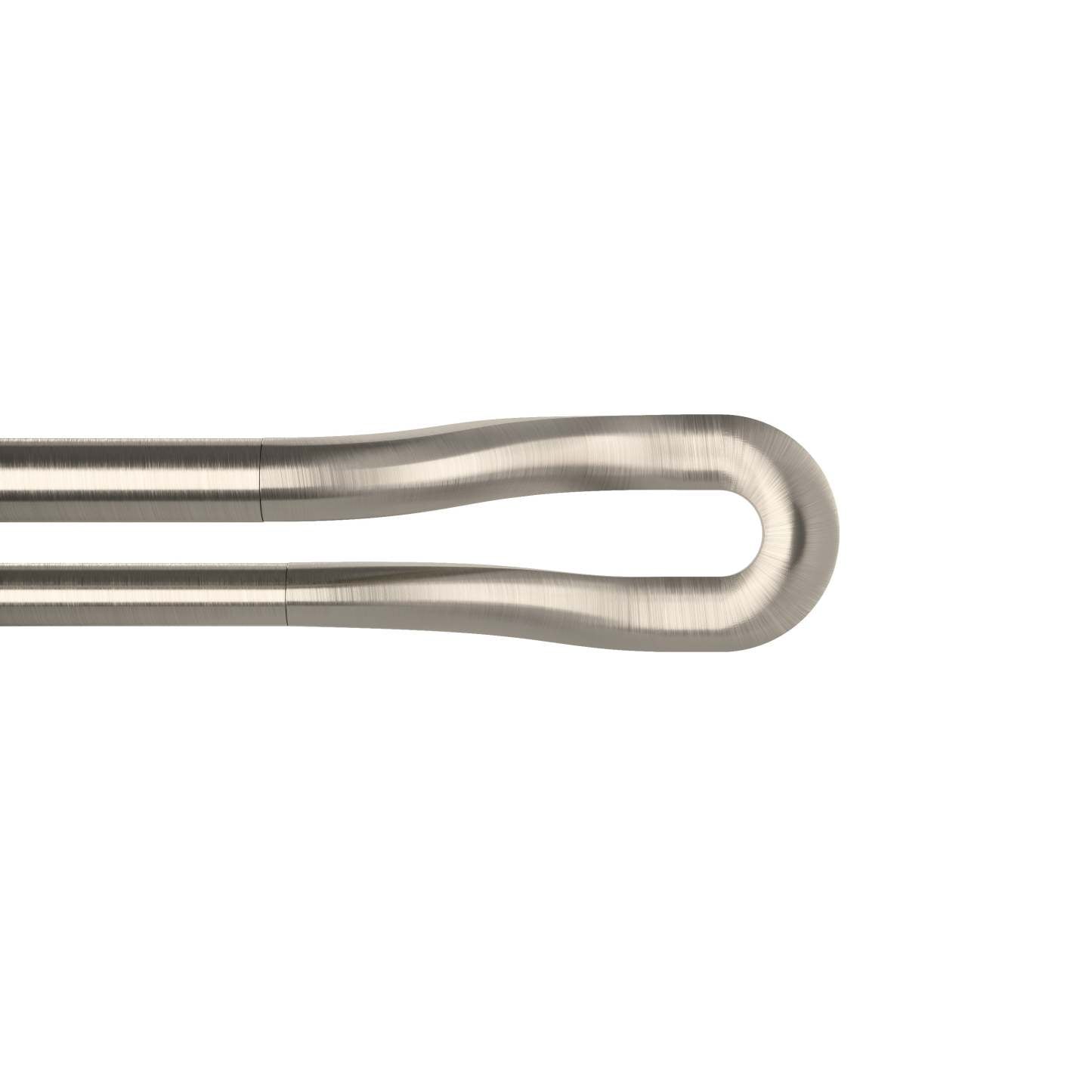 Umbra Tringle à rideau extensible double occultant 3/4, nickel minuit - 42-120 | Tringle à rideaux coupe-lumière extensible double Midnight de Umbra nickel de 3/4 po - 42 po à 120 po