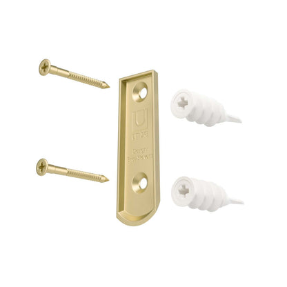 Umbra Tringle à rideau extensible Ringlet dorée à 1 - 42-120 | Tringle à rideaux extensibles Ringlet de Umbra dorée de 1 po - 42 po à 120 po