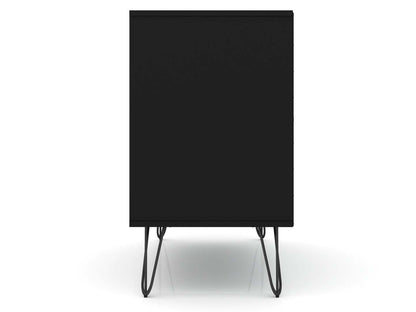 Manhattan Comfort Rockefeller Mid-Century Modern Dresser with 3-Drawers - Black|Commode Rockefeller de Manhattan Comfort de style moderne du milieu du 20e siècle avec 3 tiroirs - noire