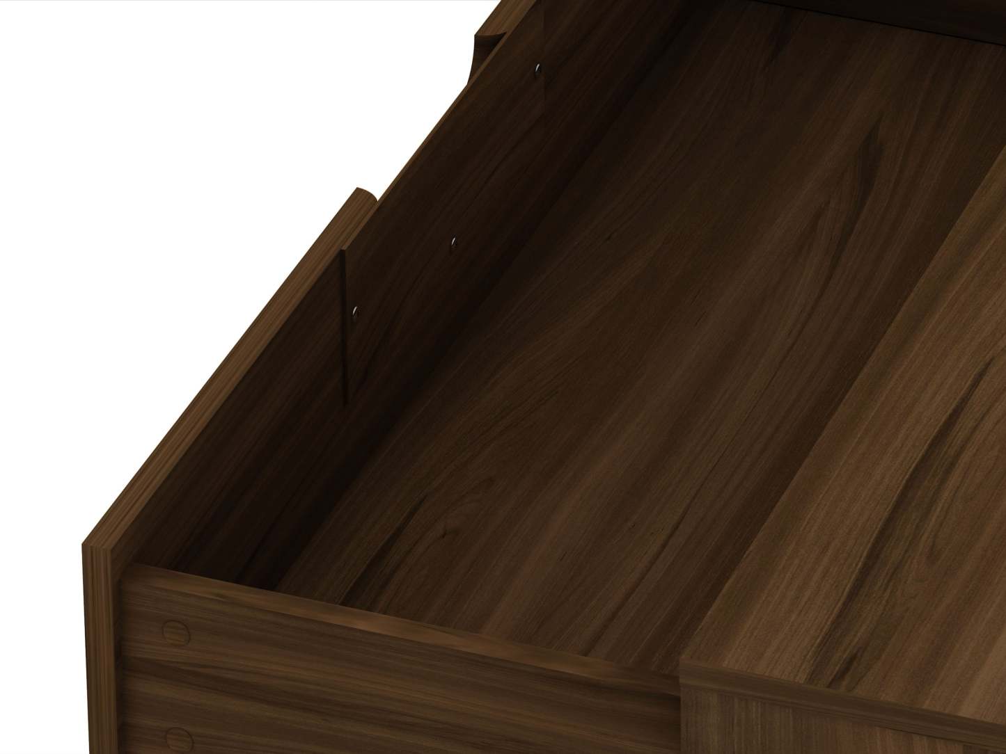 Manhattan Comfort Rockefeller Mid-Century Modern Dresser with 3-Drawers - Brown|Commode Rockefeller de Manhattan Comfort de style moderne du milieu du 20e siècle avec 3 tiroirs - brune