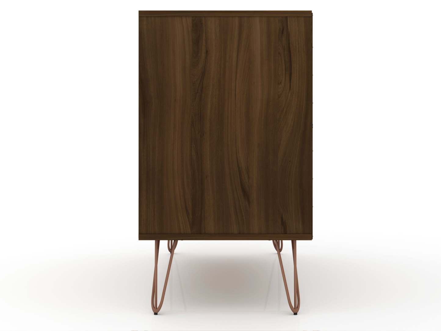 Manhattan Comfort Rockefeller Mid-Century Modern Dresser with 3-Drawers - Brown|Commode Rockefeller de Manhattan Comfort de style moderne du milieu du 20e siècle avec 3 tiroirs - brune