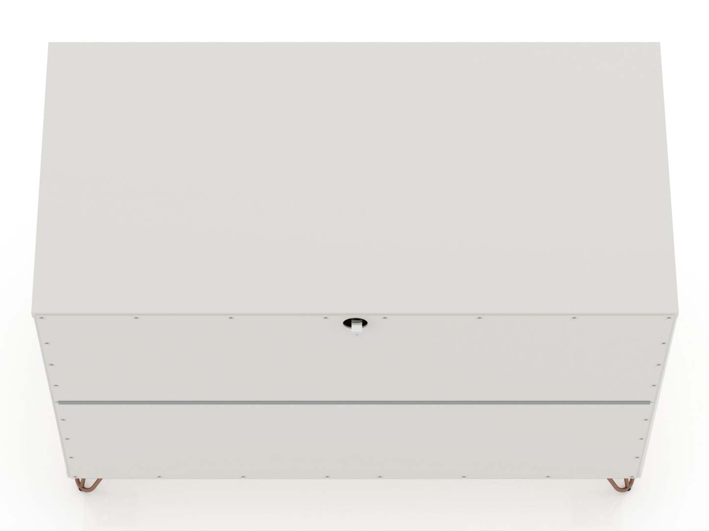 Manhattan Comfort Rockefeller Mid-Century Modern Dresser with 3-Drawers|Commode Rockefeller de Manhattan Comfort de style moderne du milieu du 20e siècle avec 3 tiroirs