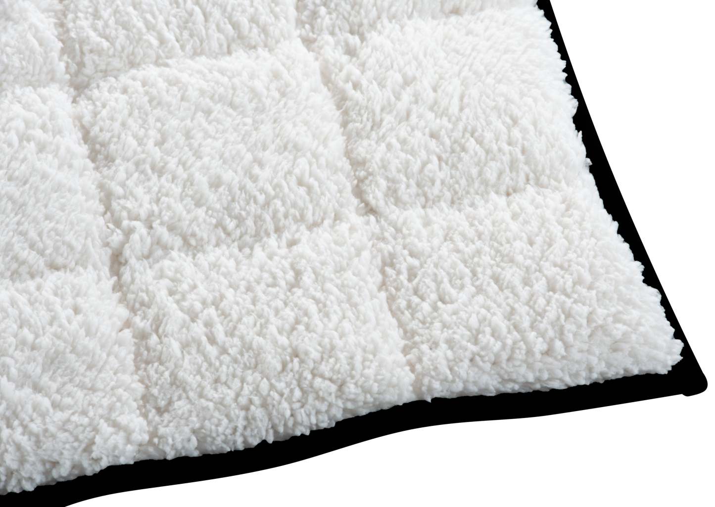 Jeté lesté en sherpa - noir | Jeté Sherpa lesté - Noir | 10LBBKTB