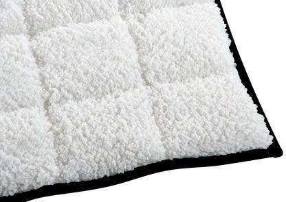 Jeté lesté en sherpa - noir | Jeté Sherpa lesté - Noir | 10LBBKTB