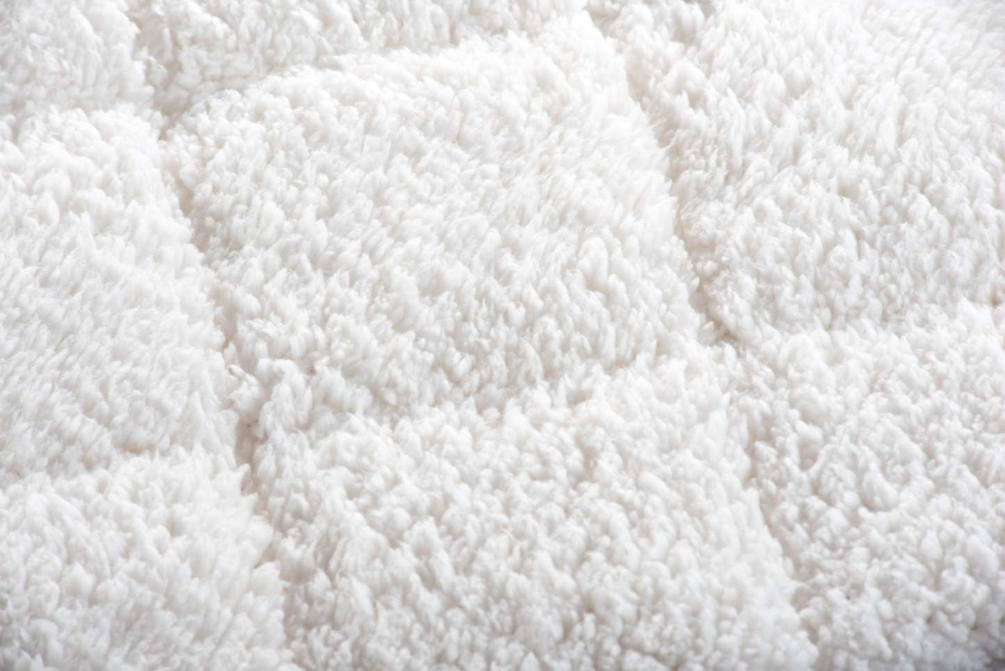 Jeté lesté en sherpa - gris | Weighted Sherpa Throw - Grey | 10LBGRTB